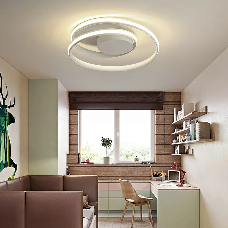 

Remote Control 220V 46CM 3 Colors LED Living Room Ceiling Light Solid Creativity Design Home Lights LED Bulds Lamp