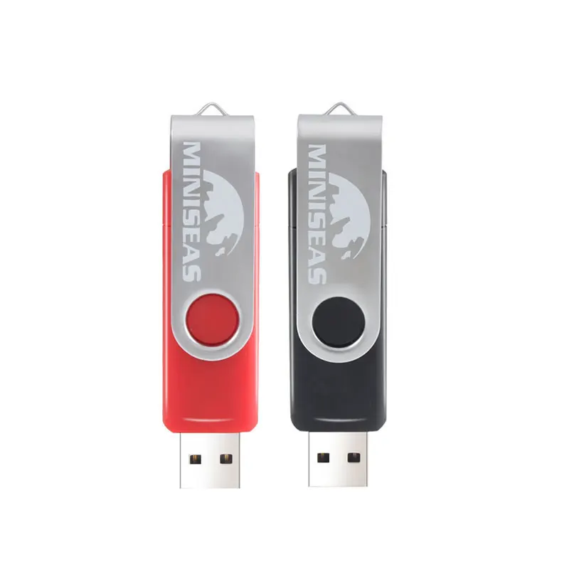 Новый USB флеш накопитель Miniseas с реальной емкостью цветной металлический 8 ГБ 16 32
