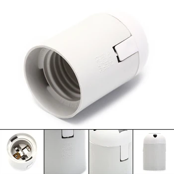 

2Pcs Screw Converter E27 Bulb SCREW ES E27 M10 Base Socket Lampshade Collar Splitter Light Bulb Lamp Holder With On/Off Switch