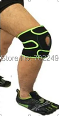 

Hot sale Outdoor Sports Climbing Adjustable Knee Pad Brace Protector Black