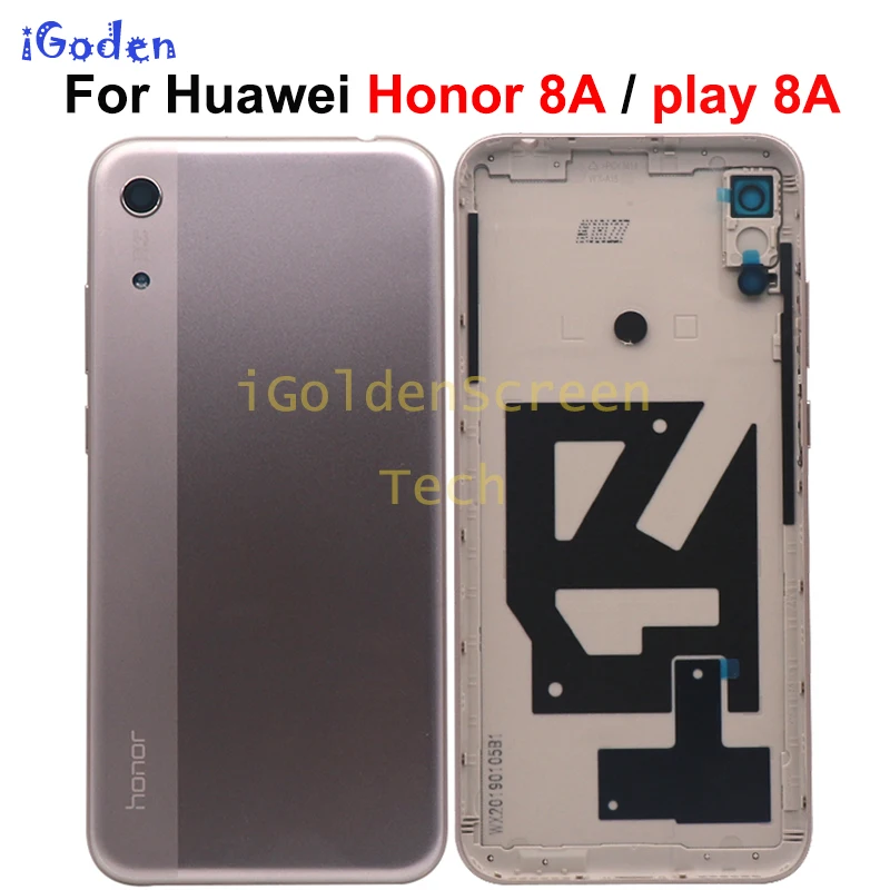 Чехол для аккумулятора Huawei honor play 8a / Задняя стеклянная панель Корпус задней двери