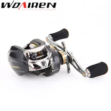 Карбоновая катушка baitcasing 17+ 1 BB супер светильник Центробежная катушка и Магнитная Тормозная система для ловли карпа, TG-001