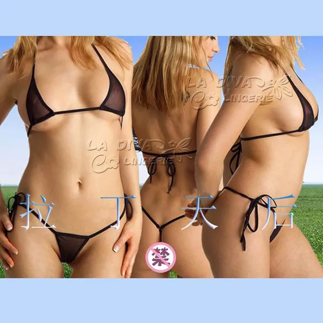micro bikini transparent