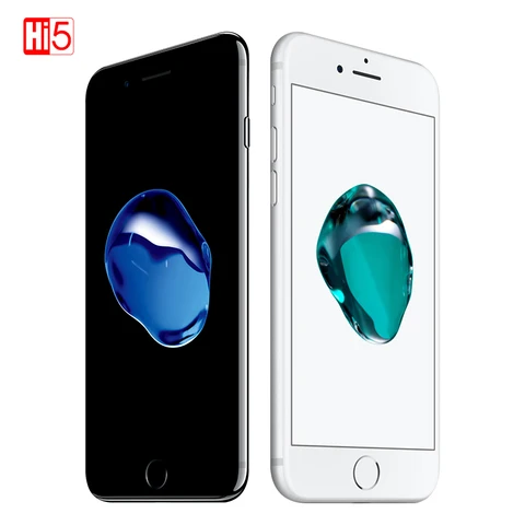 Unlocked Apple iPhone IOS phone LTE WIFI 4 7  display 12 0MP Camera Quad-Core Fingerprint smartphone iphone7 free shipping
