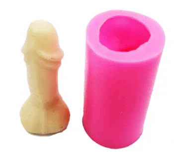 

Male Genital shape Silicone Soap molds Silicon 3D Mold handmade mould DIY Craft molds 3 Size