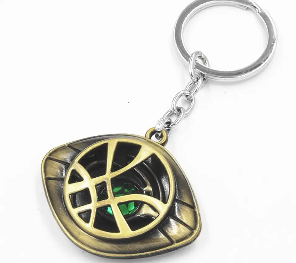 Супергероя доктор странные глаза Agomotto брелок игрушка Dr глаз Agamotto цепочка для