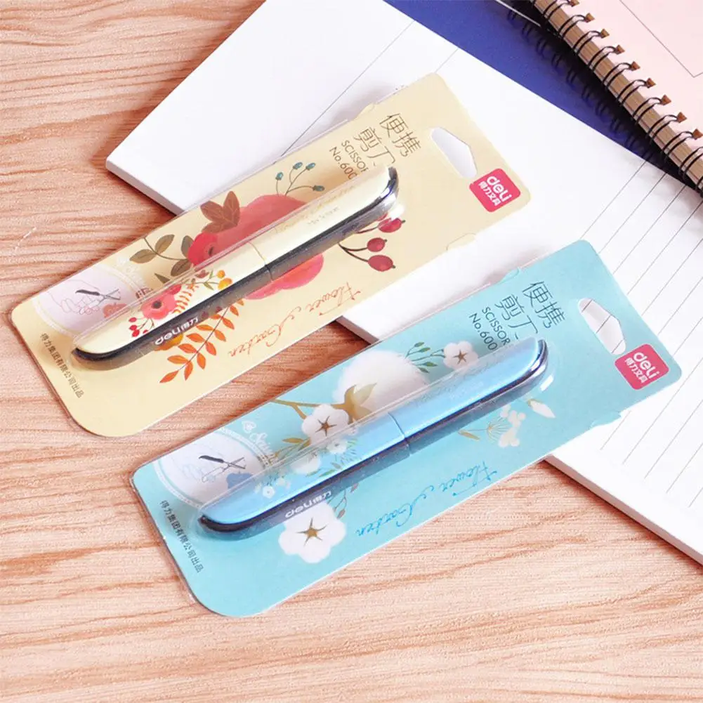 Kinder sicherheit tragbare falten typ Scrapbooking schere Büro schneiden liefert Chinesischen stil blume Für Kinder r20