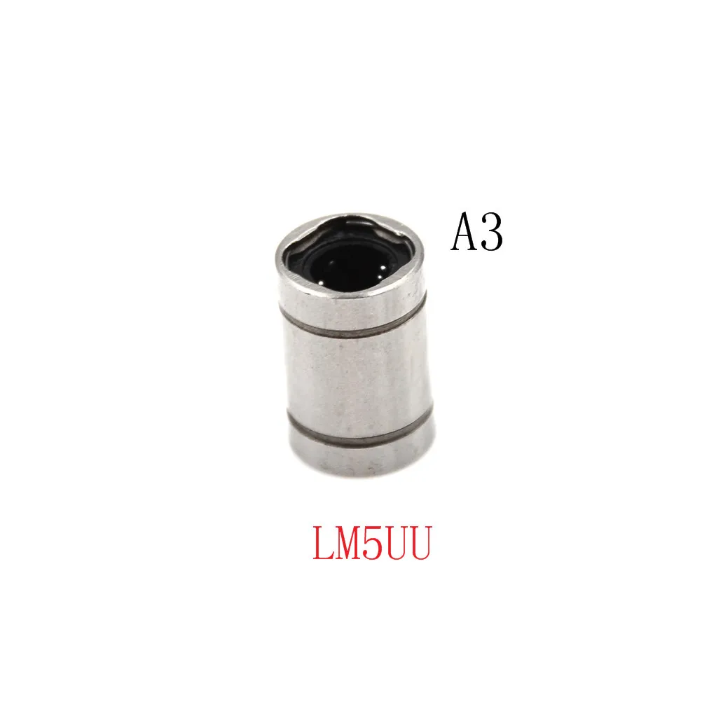 1 шт. 3 стиля мм 4 5 части втулки стали для 3D принтеров LM3UU LM4UU LM5UU линейные шариковые