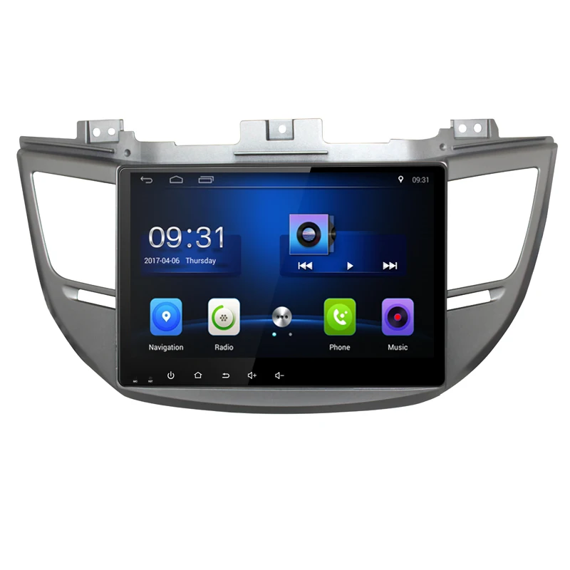 10 2 дюймов Android 6 0 Автомобильный DVD видео плеер для 2015 HYUNDAI IX35 Tucson автомобильный GPS