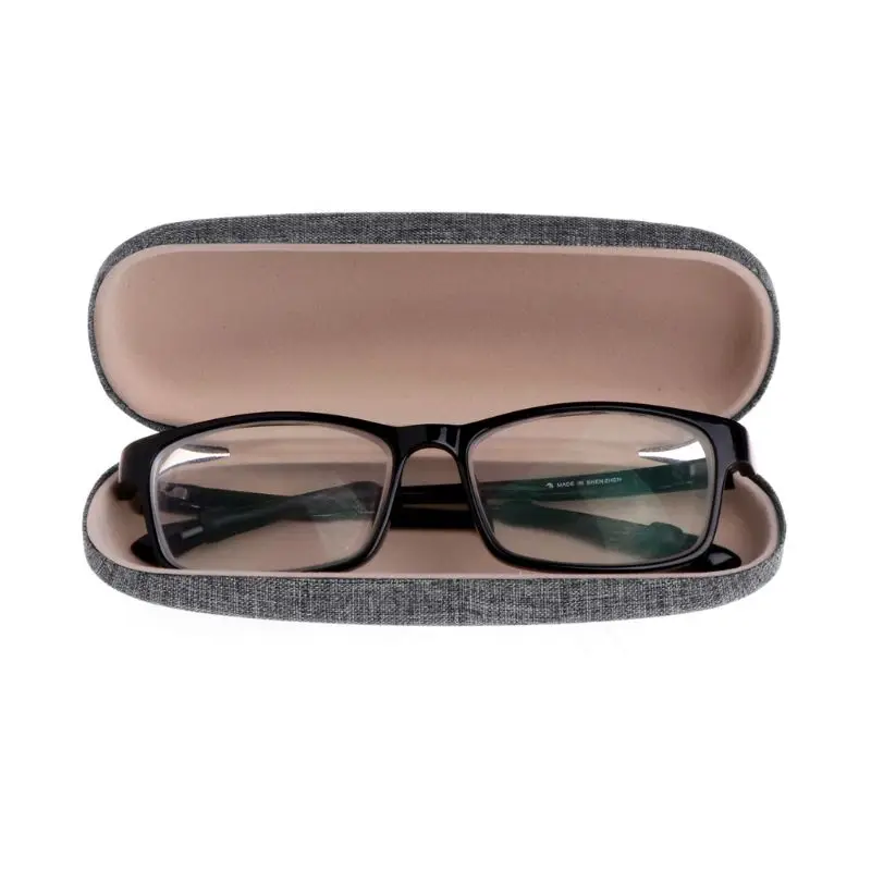2019 New Fashion Men Women Unisex Portable Sunglasses Hard Eyeglasses Case Eyewear Protector Box Pouch Bag Gifts