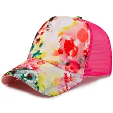 Женская хлопковая шляпа для дальнобойщиков с цветочным узором, кружевная дышащая сетчатая бейсболка, бейсбольная кепка в стиле Лолиты, для спорта и отдыха, для гольфа, розовый, серый