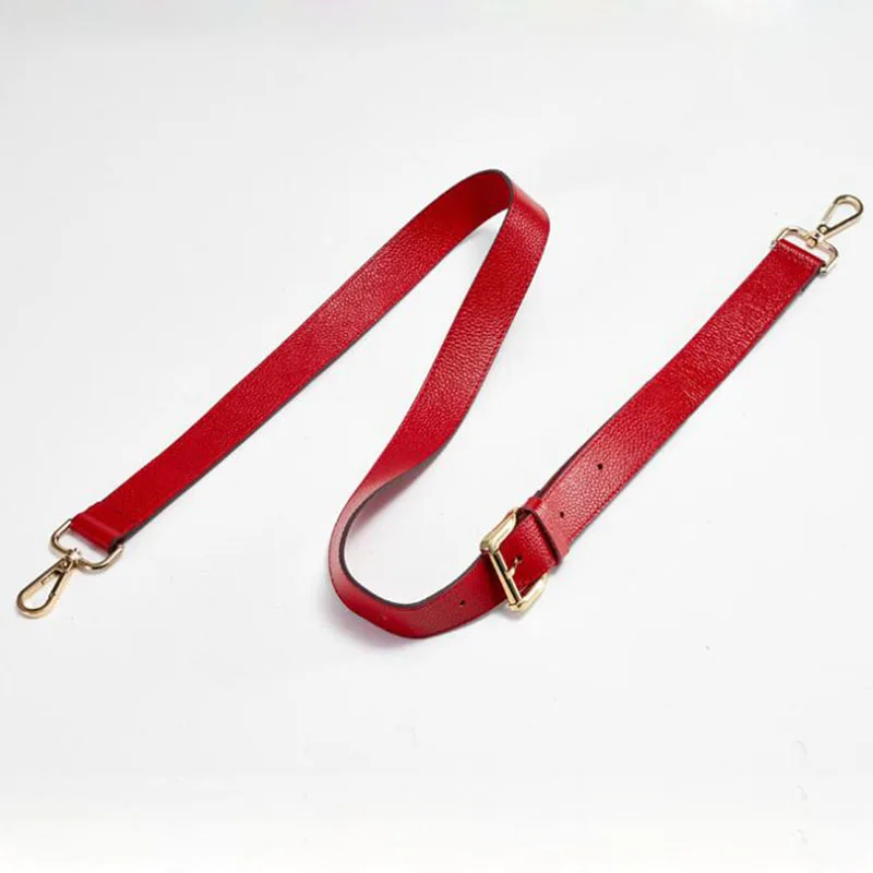IMIDO 130cm Genuine Leather long bag Strap for Handbags Women replacement straps shoulder belt accessories parts Brown STP027