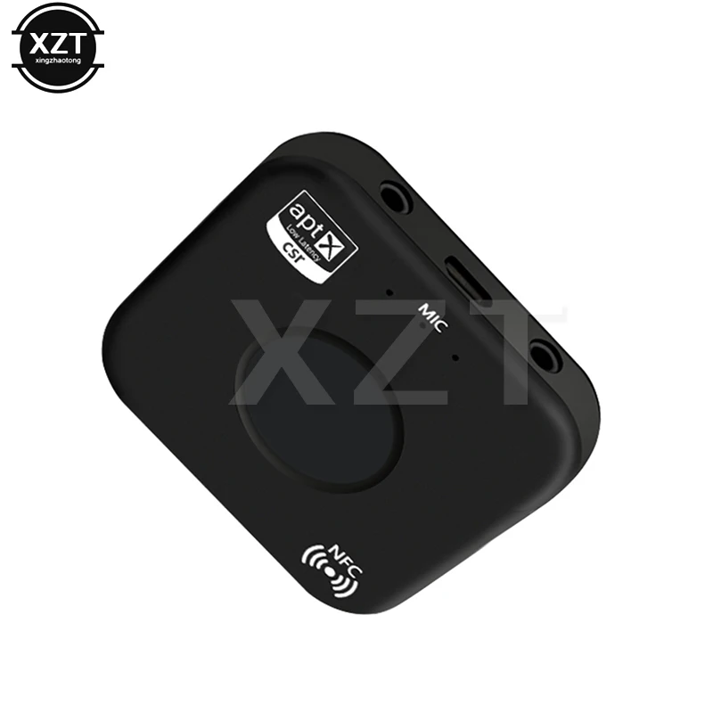 B7 Plus беспроводной Bluetooth 4,2 приемник aptX LL с низкой задержкой двухпортовый Аудио Микрофон CVC6.0 NFC музыкальный адаптер для ноутбука автомобиля