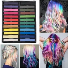 Модные мелки для волос, временная краска для волос, легкая Мягкая пастель для волос, набор для ухода за волосами, инструменты для укладки волос