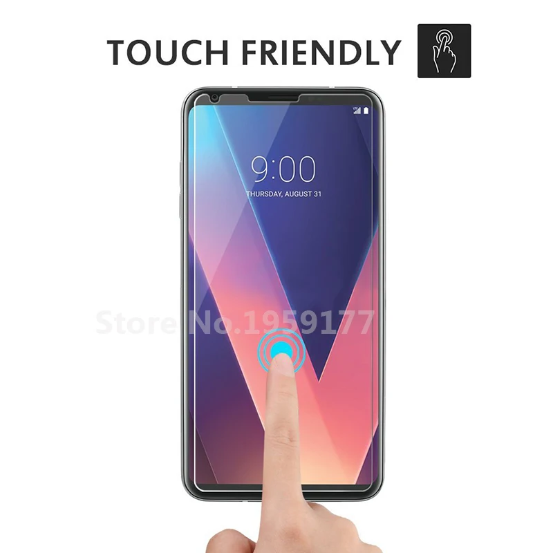 MODAZONGYE 2pcs For Tempered Glass LG V30 Screen Protector LG V30 V 30 H930 H933 Screen Protector Glass Protective Flim (5)