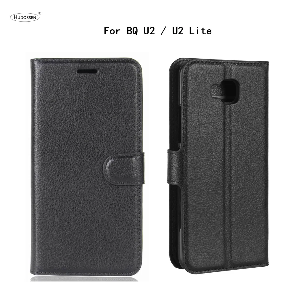 Hudossen для BQ Aquaris U2 Case Роскошный телефон Защитный чехол Coque Lite книга откидная крышка