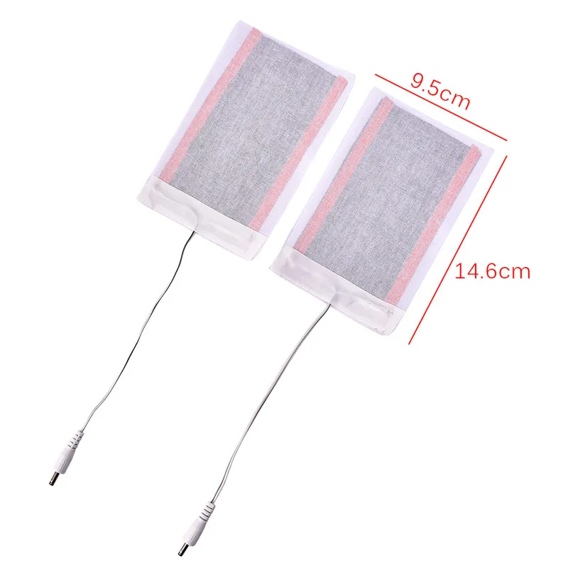 2pcs 5V Carbon Fiber Heating Pad Hand Warmer USB Heating Film Electric