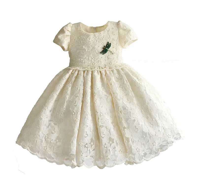 

Baby Girls Dragonfly Dress Kids Evening Dress Children Princess Dresses For Party And Wedding 1-5T