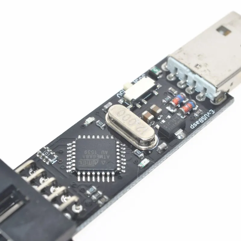 USBasp USB ISP 3 В/5 В AVR программатор ATMEGA8 ATMEGA128 Новый + 10PIN провод Поддержка Win7 64Bit|usb isp|avr