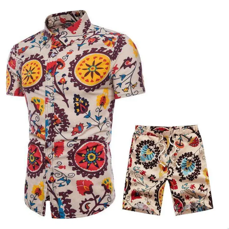 shorts tracksuit set mens