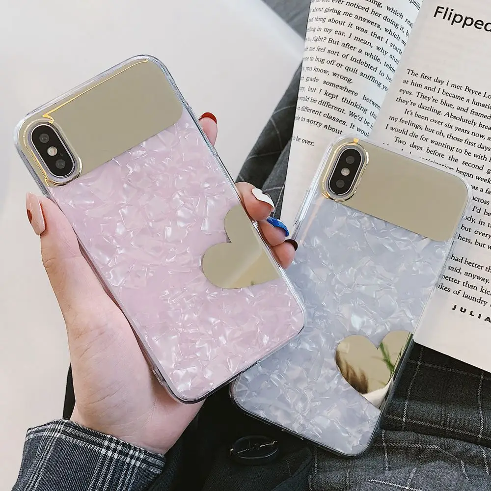 KISSCASE модный косметический зеркальный чехол для iPhone 7 8 X XR XS MAX блестящие чехлы