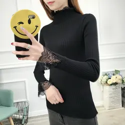 Женский 2018 свитер осень-зима новый корейский модный стиль женский Pull Femme Hiver Женский Blusas De Inverno Feminina