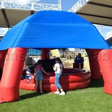 8mDx4mH надувная палатка-паук, используемый в спортивных игр Rodeo Bulls