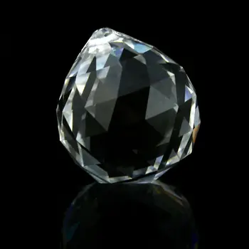 

Clear Crystal Lamp Ball Hanging Prism Suncatcher Wedding Decor 20mm
