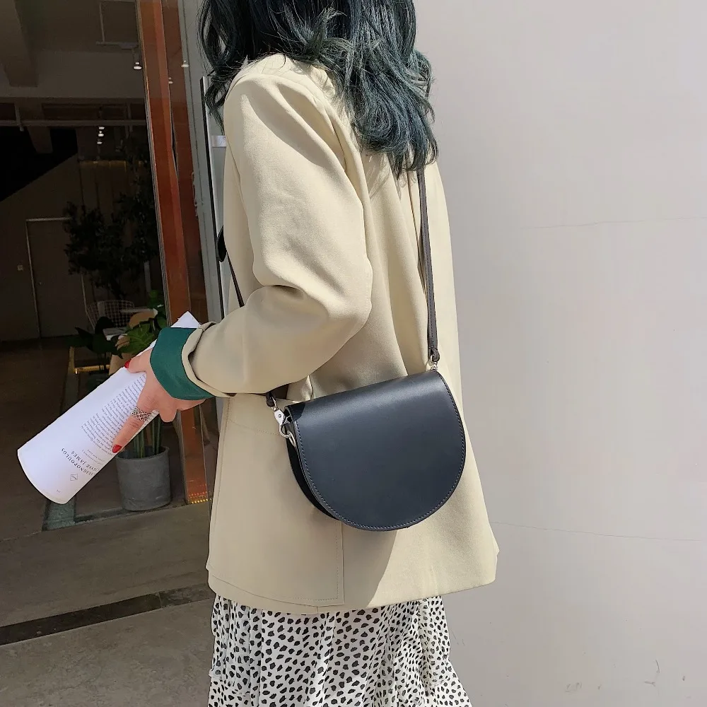 بو الجلود الصغيرة السرج حقيبة للنساء 2019 جديد مصمم Crossbody حقيبة الإناث رسول حقائب كتف الصيف المحافظ و حقائب