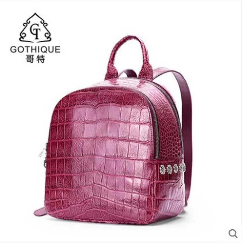 #Special Offers Рюкзак gete из кожи крокодила для женщин, персонализированные рюкзаки из кожи крокодила для девушек, 2019 #Special Offers Рюкзак gete из кожи крокодила для женщин, персонализированные рюкзаки из кожи крокодила для девушек, 2019