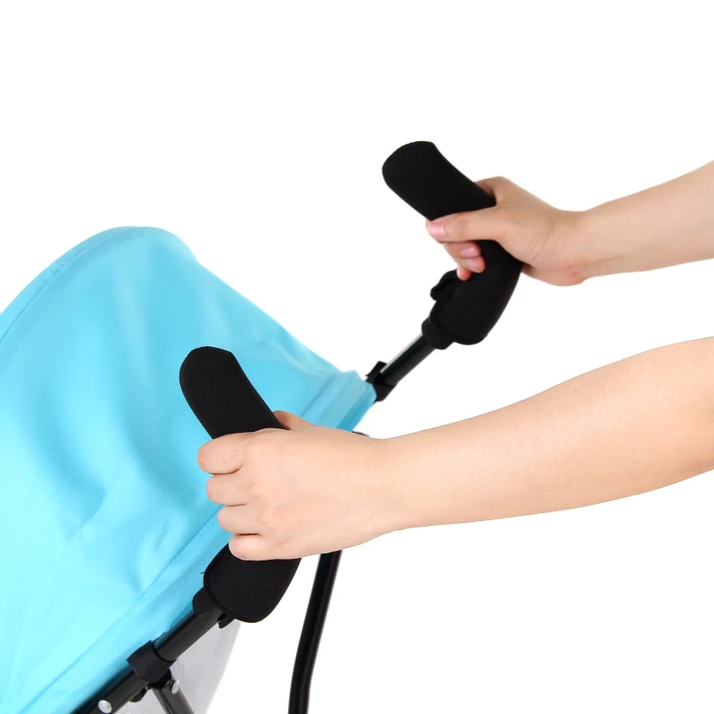 2 Pcs/Set Stroller Armrest Cover Grip Baby Carriages Bumper Bar Handle Holder Protector Accessories best travel stroller for baby and toddler