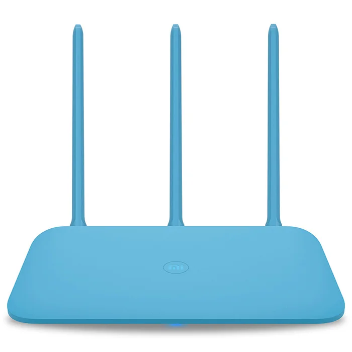 

Xiaomi Mi 4Q Blue Wireless Router 2.4G 450Mbps 3 Antenna Wifi Single Wide Coverage MiNET Fast Connect Smart Mi Wifi APP