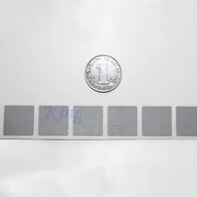 Сотрите Стикеры 20*20 мм отрывать с помощью Монета серебряная пустой для кода Обложка пароль поцарапать секретные карты Стикеры