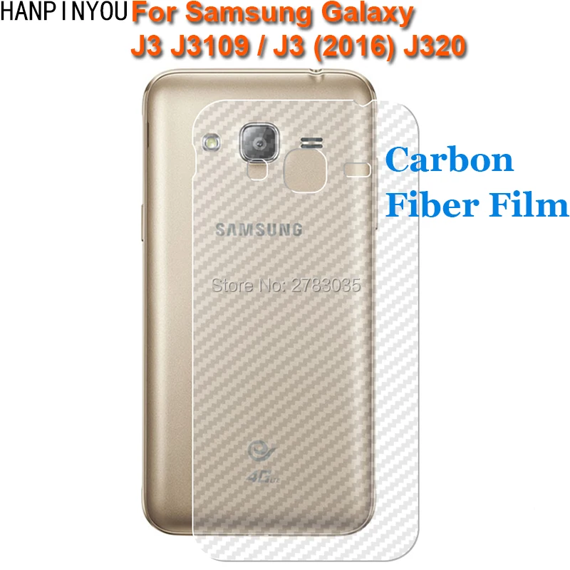 Для Samsung Galaxy J3 J3109/J3 2016 J320 прочная 3D прозрачная защитная пленка из углеродного