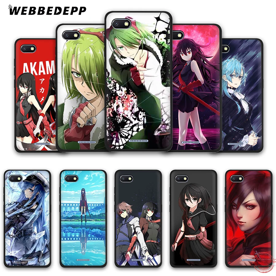WEBBEDEPP Akame Ga Kill Anime мягкий чехол для телефона Redmi Note 8 7 6 5 Pro 4A 5A 6A 4X Plus S2 Go чехлы |