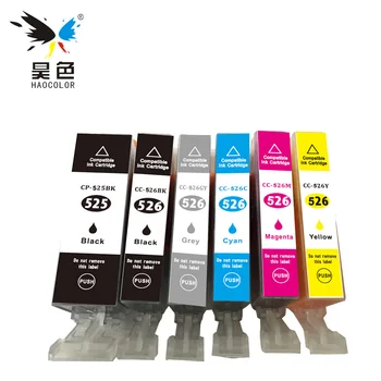 

6 pcs For canon PGI-525XL PGI 525 CLI-525XL CLI 525 525XL compatible full ink cartridge For canon MG8150 MG8250