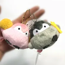 7 см Япония милый мультфильм энергии пингвины и птицы аниме, плюшевая кукольный орнамент цепочка «кукла» подвесные игрушки рождественские подарки Новинка