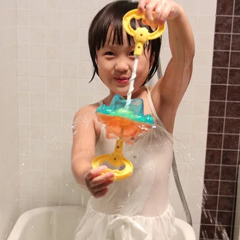 

Water Bath Toy for Infant Baby Toddler Cute Animal Octopus Shaped Rotating Spray Water Pump