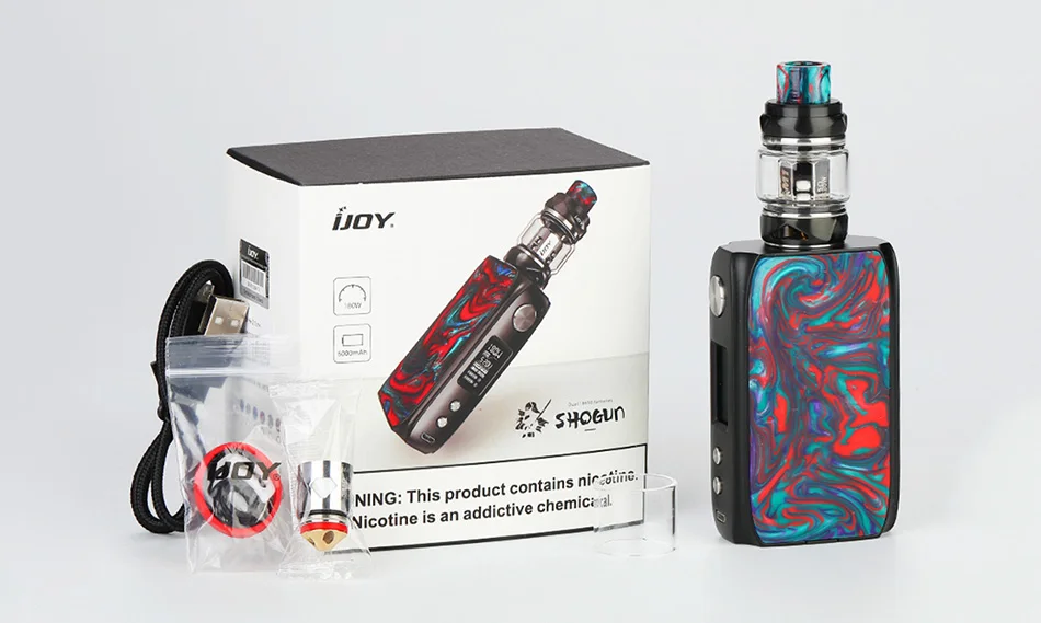 [With Warnings] IJOY Shogun Univ 180W TC Kit with Katana Tank
