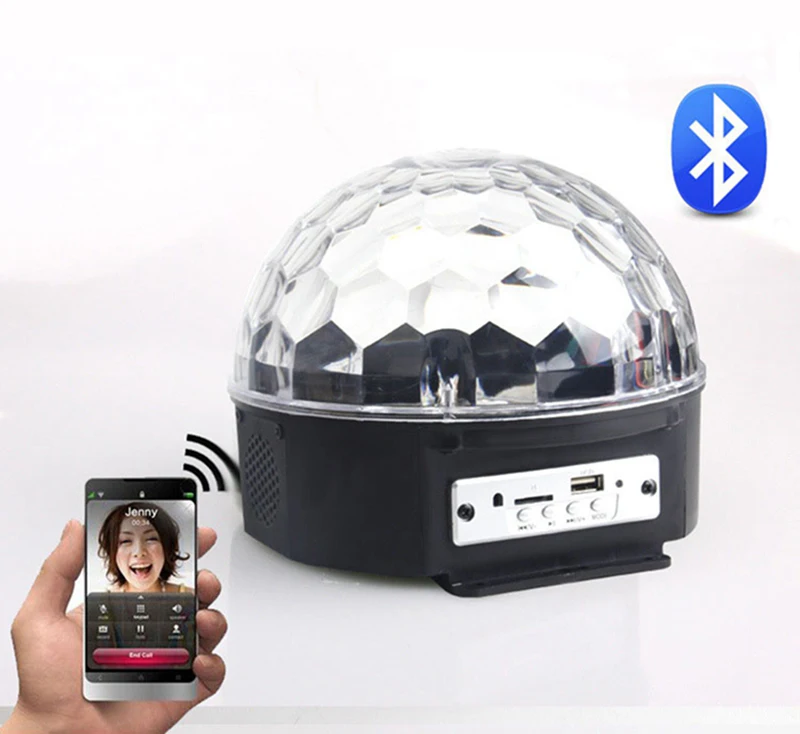 

Colorfull sky led Night lamp remote recharge Starry projector bluetooth USB diamond Music Speaker bar party ktv decorative light