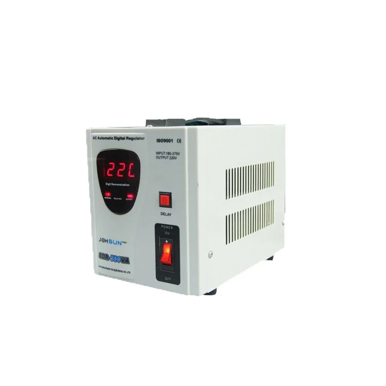 

SDR-500VA Single phase Automatic Voltage Regulator 500W household 220V Relay type AC Digital voltage stabilizer digital display