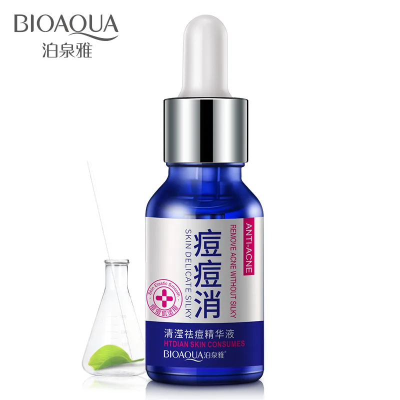 

BIOAQUA Acne Treatment Essence Liquid Moisturizing Oil Control Shrink Pores Anti Acne Fade Scar Face Serum Repair Face Cream