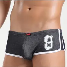 Горячая Распродажа Мужское нижнее белье трусы мужские хлопковые сексуальные u-выпуклые мужские шорты Брендовые брюки для мужчин 5 цветов Размер s m l xl
