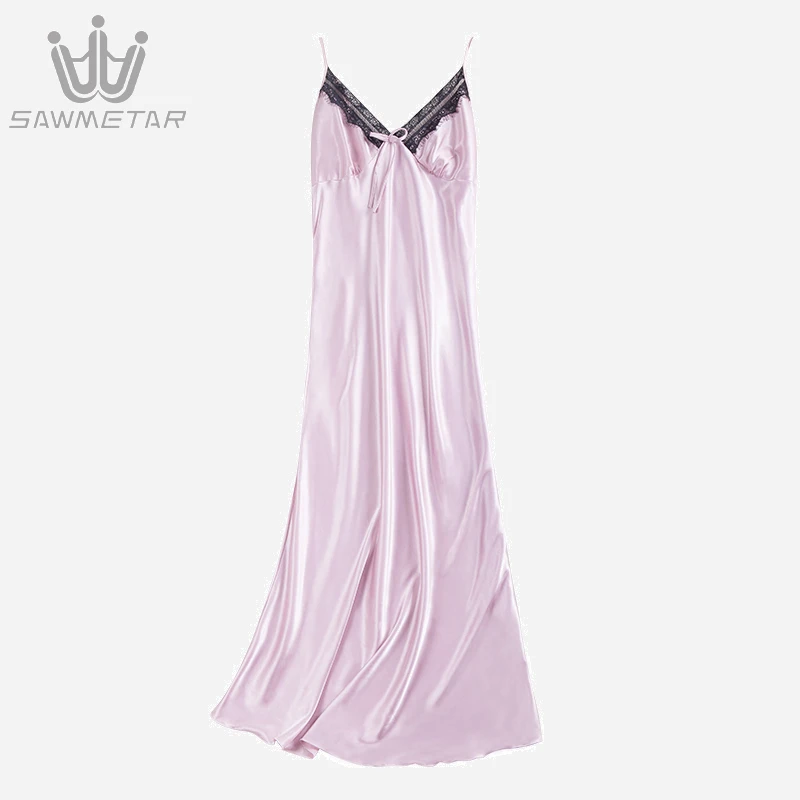 ladies silk satin nightwear