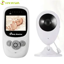 HYASIA 2,4 GHz беспроводной детский фотоаппарат двусторонний монитор для разговора для новорожденного ночного видения камера радио няня видео Детский Монитор bebe