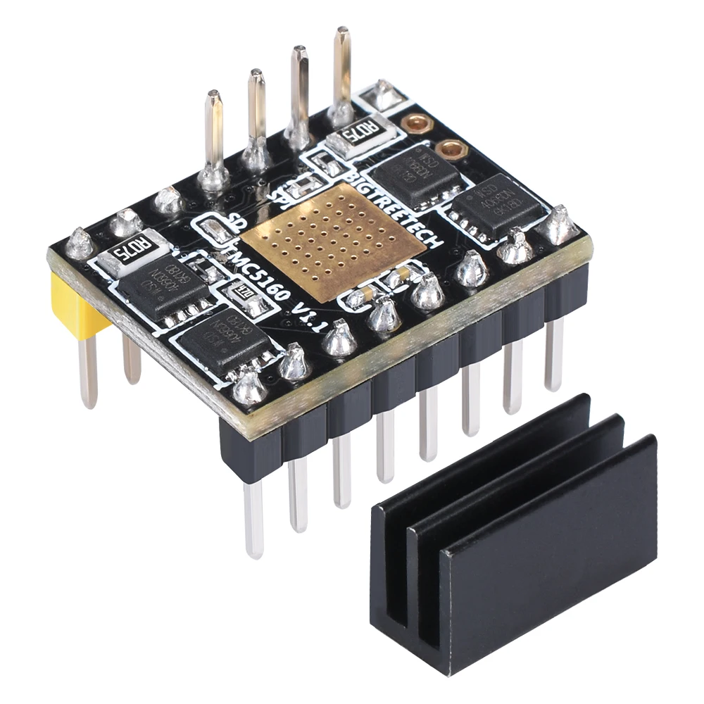 Драйвер шагового двигателя BIGTREETECH TMC5160 V1.1 SPI TMC2208 TMC2130 детали для 3D принтера SKR V1.3