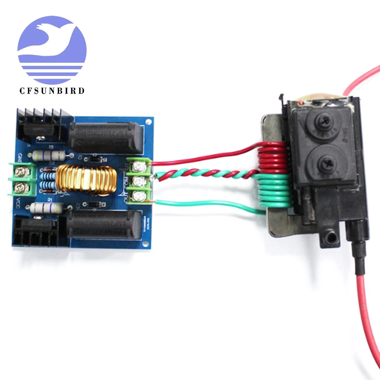 Индукционная нагревательная плата ZVS высоковольтный генератор PCB DC 12 30 в 50 кГц