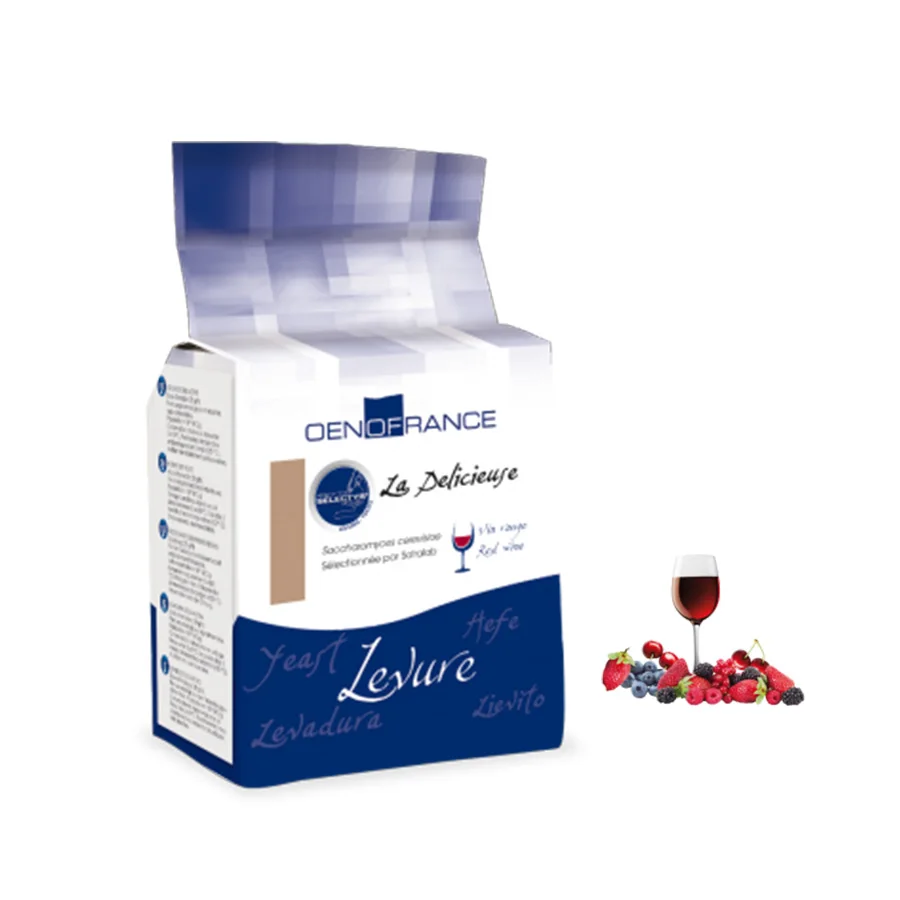 500g Active Dry Wine Yeast White Rose Red Wine Yeast Home Brew Wine