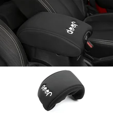 SHINEKA автомобильный Стайлинг подлокотник чехол для сиденья чехол для хранения мягкий консольный чехол для Jeep Wrangler JK 2011