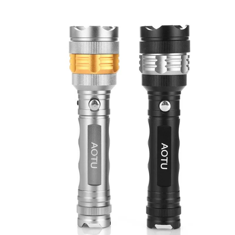 

LED flashlight long-range 200 meters outdoor rechargeable self-defense hunting 18650 tactical light camping